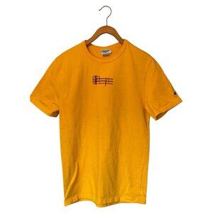 Champion Yellow Graphic T-Shirt Men’s Size M – “It Takes A Little More” S/S Tee